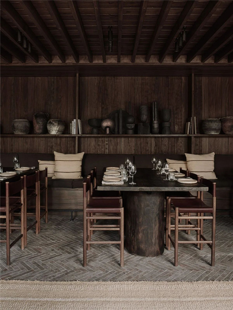 詫寂風Noema Mykonos度假酒店公共區(qū)域設計