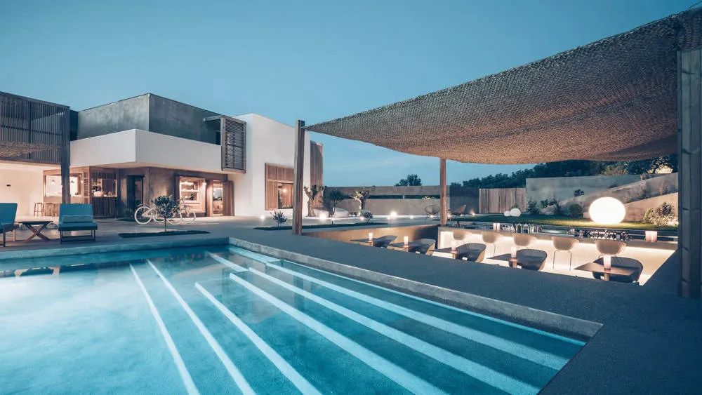 僅限成人入住的希臘四星級度假酒店泳池設(shè)計(jì)方案賞析 僅限成人入住的希臘四星級度假酒店泳池設(shè)計(jì)方案賞析