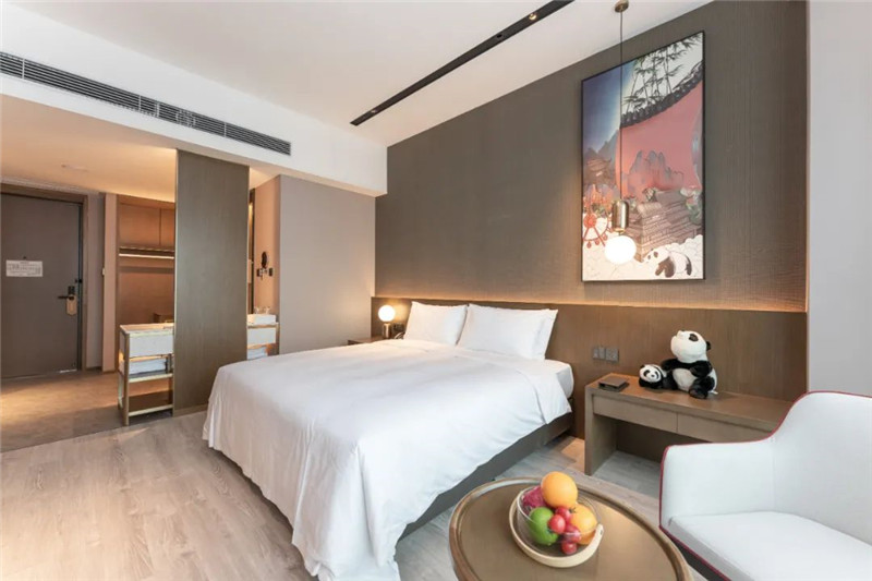 大床房設(shè)計-四川成都世茂龍泉睿選商務(wù)酒店設(shè)計案例 大床房設(shè)計-四川成都世茂龍泉睿選商務(wù)酒店設(shè)計案例