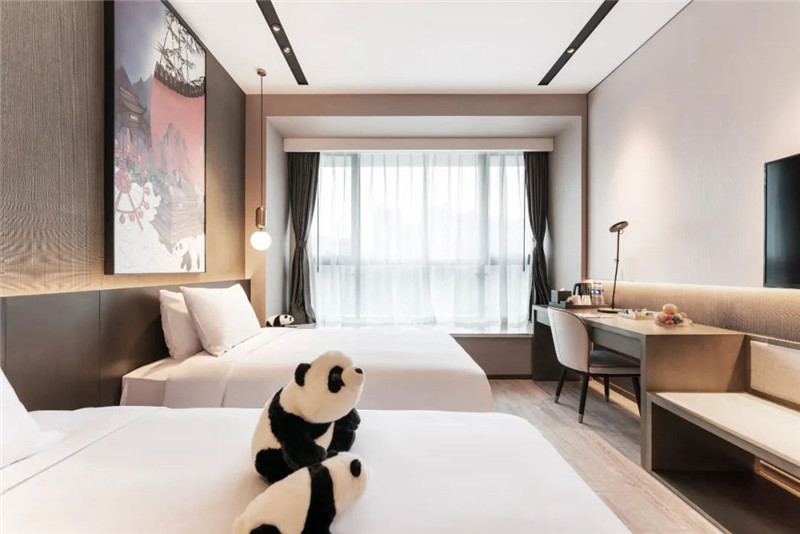 標(biāo)準(zhǔn)間設(shè)計-四川成都世茂龍泉睿選商務(wù)酒店設(shè)計案例 標(biāo)準(zhǔn)間設(shè)計-四川成都世茂龍泉睿選商務(wù)酒店設(shè)計案例