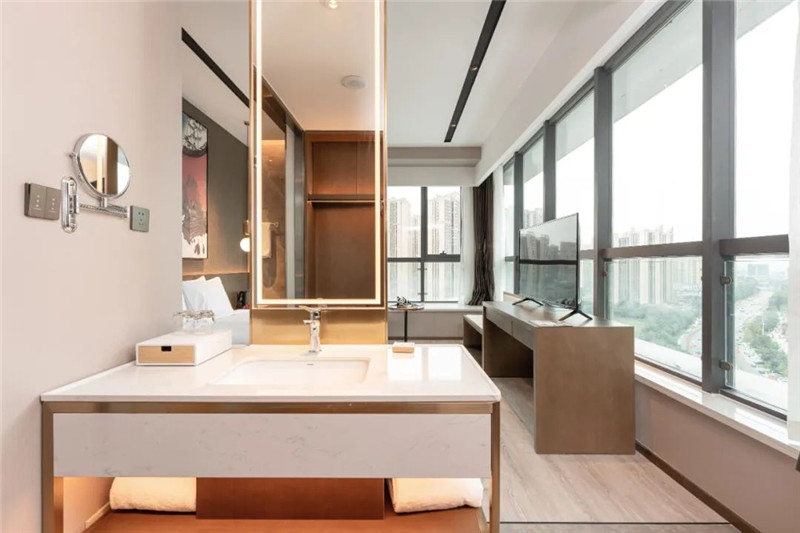 四川成都世茂龍泉睿選商務(wù)酒店設(shè)計案例 四川成都世茂龍泉睿選商務(wù)酒店設(shè)計案例