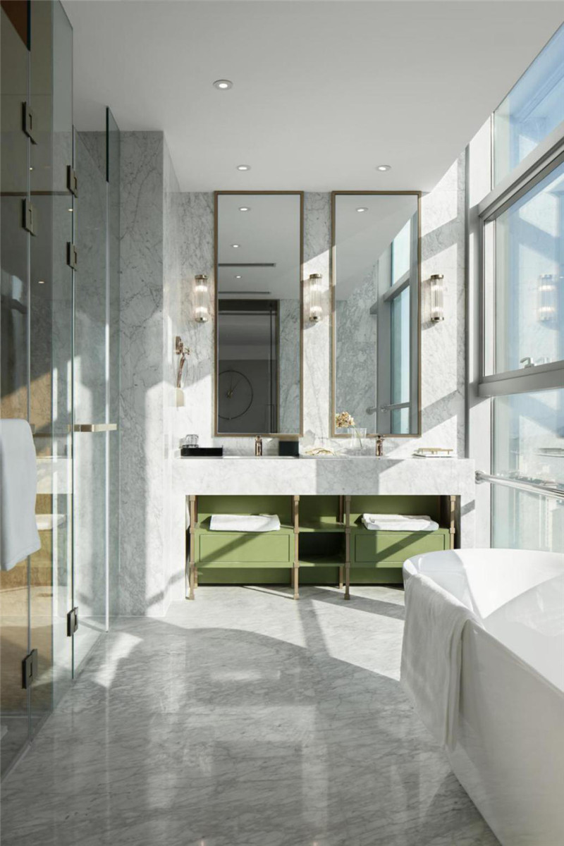 酒店衛(wèi)生間設計-以煙雨江南為主題的紹興水木蒲絨精品酒店設計 酒店衛(wèi)生間設計-以煙雨江南為主題的紹興水木蒲絨精品酒店設計