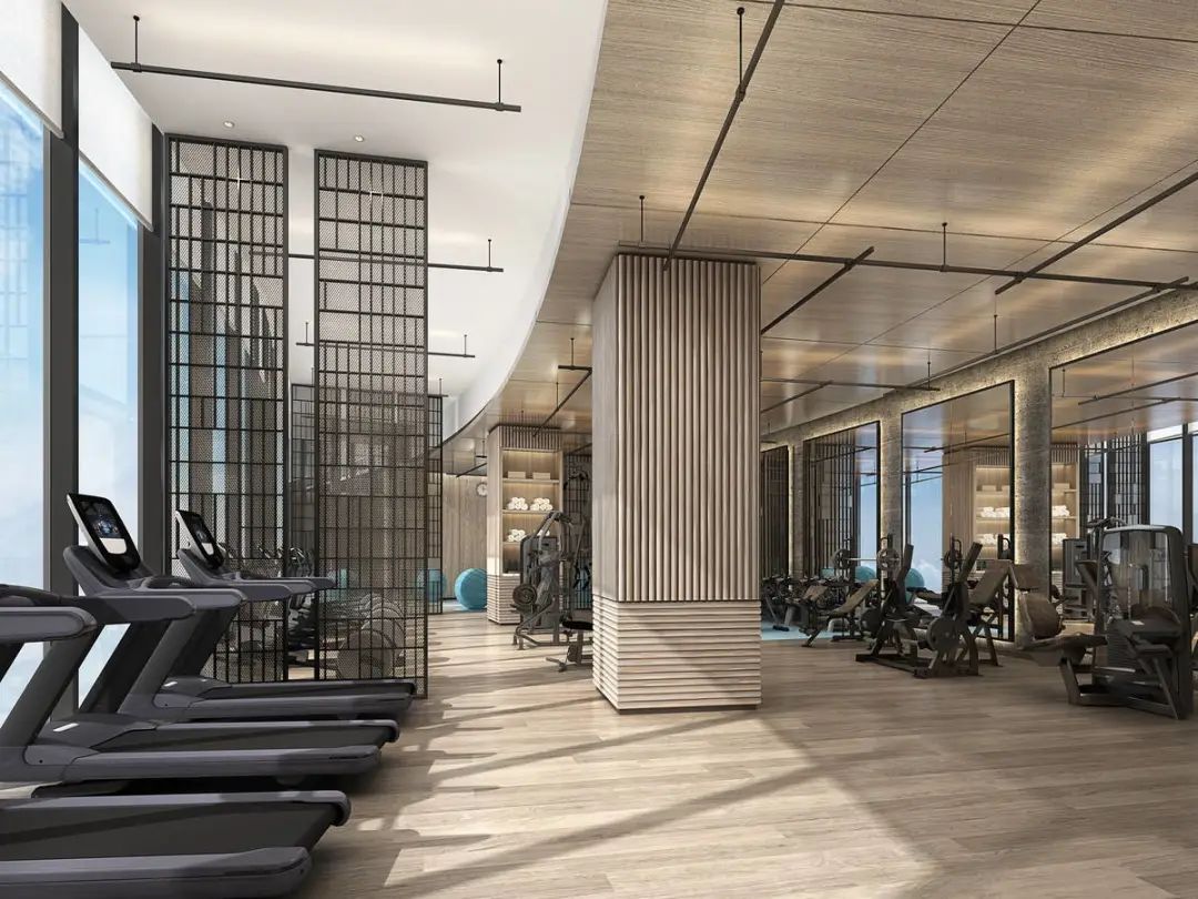 肇慶首家喜來登國際五星級酒店健身房設(shè)計方案賞析 肇慶首家喜來登國際五星級酒店健身房設(shè)計方案賞析