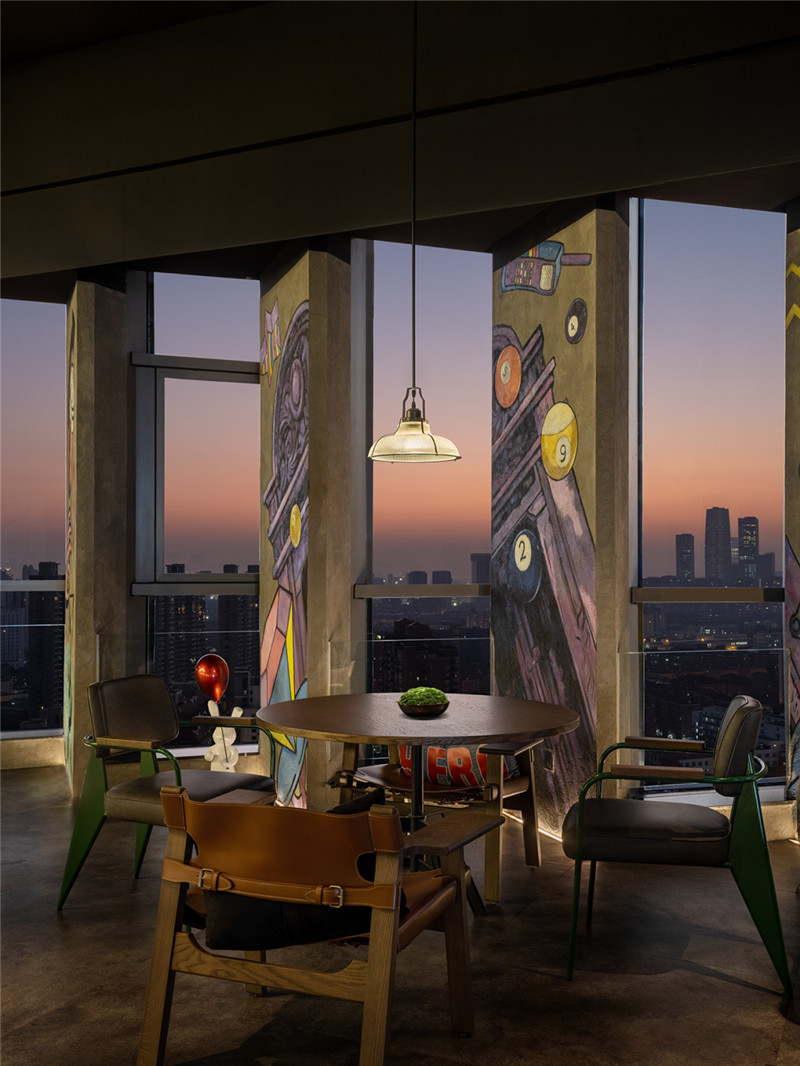 上海最新MOXY個性工業(yè)風潮牌酒店設計賞析 上海最新MOXY個性工業(yè)風潮牌酒店設計賞析