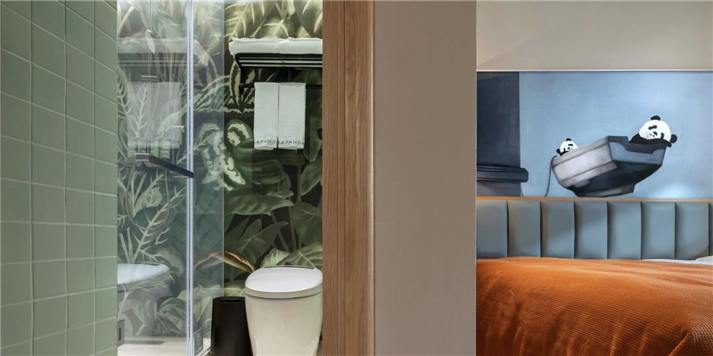 客房設計-成都熊貓很困精品主題酒店設計方案賞析 客房設計-成都熊貓很困精品主題酒店設計方案賞析