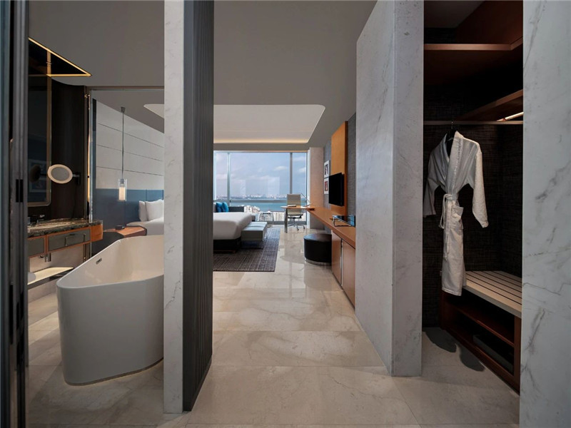 以海洋為主題靈感的?？谒鞣铺卮缶频暝O計方案賞析