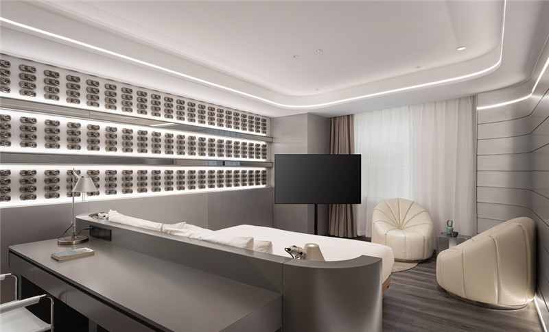 以汽車為主題的深圳易車亞朵汽車概念酒店設(shè)計(jì)