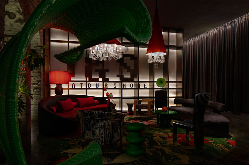 以音樂的主題的亞朵S酒店公共區(qū)域設(shè)計