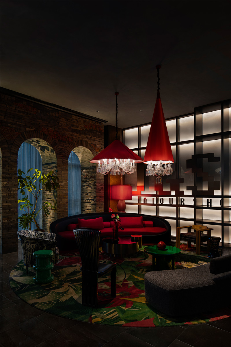 以音樂的主題的亞朵S酒店公共區(qū)域設(shè)計