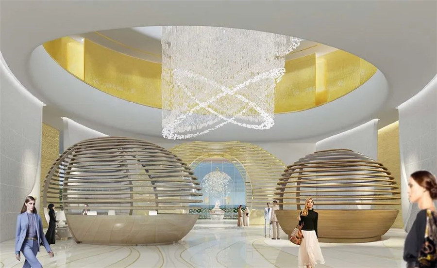 多哈萊佛士酒店&多哈費(fèi)爾蒙奢華度假酒店設(shè)計(jì)