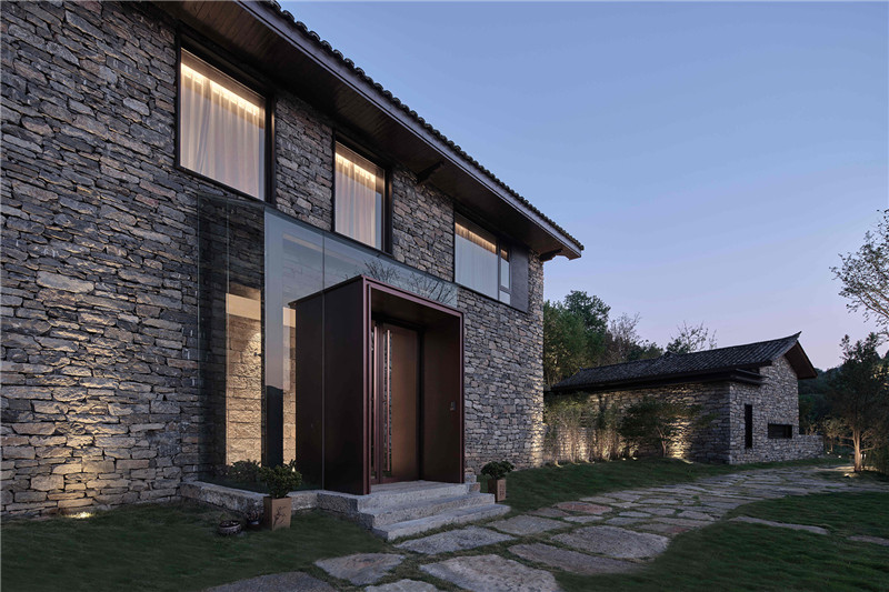 鄉(xiāng)村民宿群設(shè)計  湖北南岔灣·石屋部落民宿設(shè)計