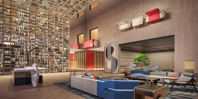 長沙梅溪湖英迪格時尚五星級酒店設計效果圖