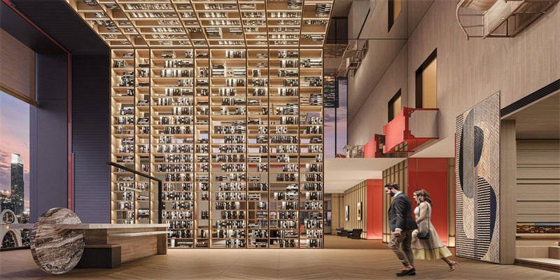 長沙梅溪湖英迪格時尚五星級酒店設計效果圖