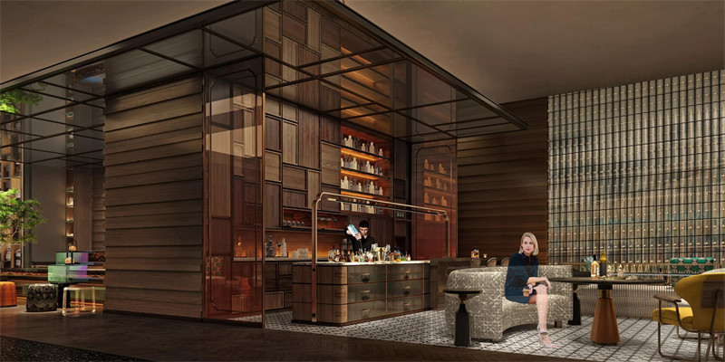 長沙梅溪湖英迪格時尚五星級酒店設計效果圖