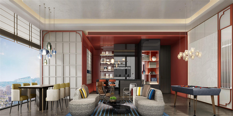 長沙梅溪湖英迪格時尚五星級酒店設計效果圖