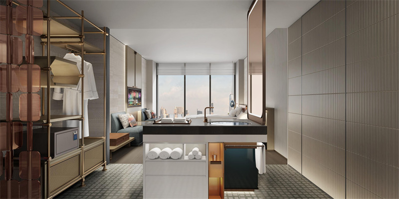 長沙梅溪湖英迪格時尚五星級酒店設計效果圖