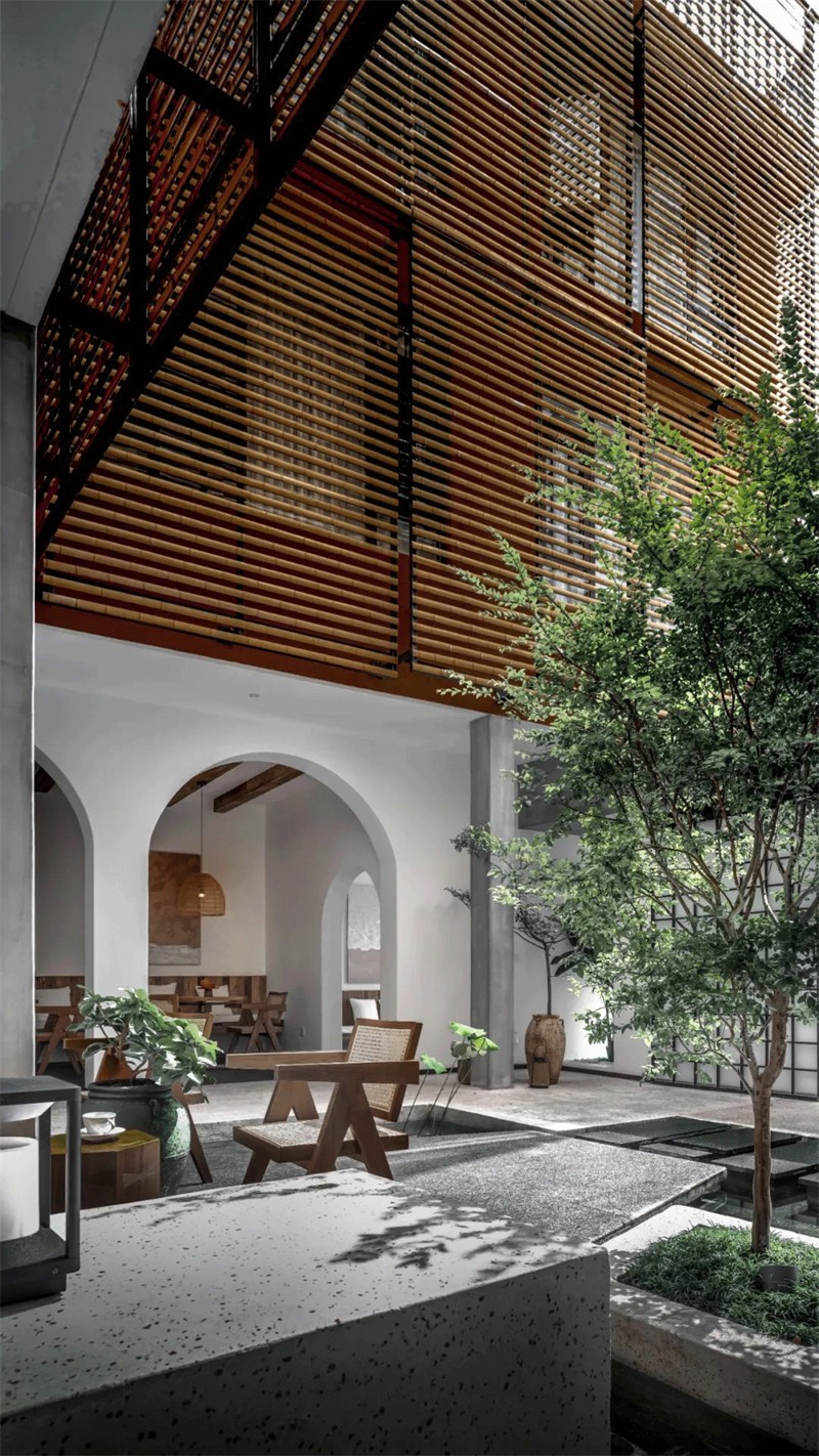 簡約自然風(fēng)云南老舊民房改造民宿設(shè)計案例