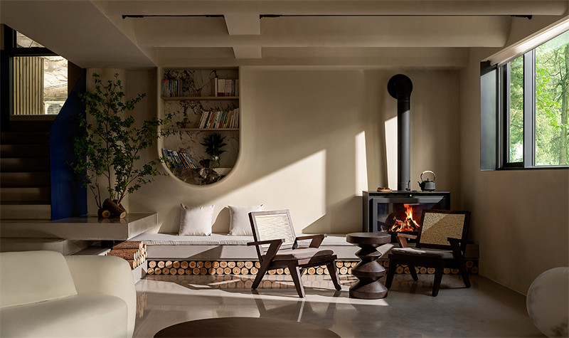 鄉(xiāng)村民房改造民宿設計  初晴山院民宿設計案例