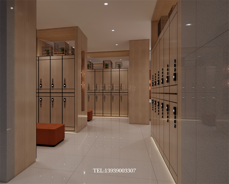 鄭州古悅蘭亭影院式湯泉足道會(huì)所設(shè)計(jì)案例效果圖