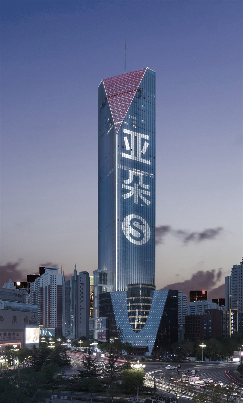 亞朵品牌首家城市地標型酒店  蘭州亞朵S酒店設(shè)計