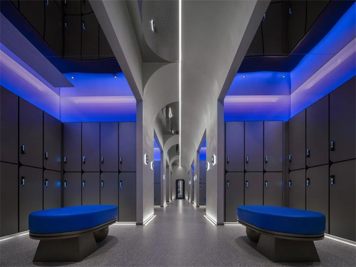 迎合年輕人的太空宇宙未來湯泉生活館設(shè)計案例