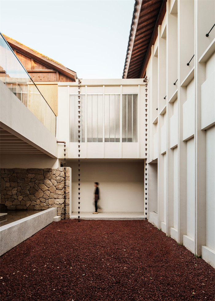 極簡詫寂  安徽圩美磨灘梓里鄉(xiāng)村民宿設計