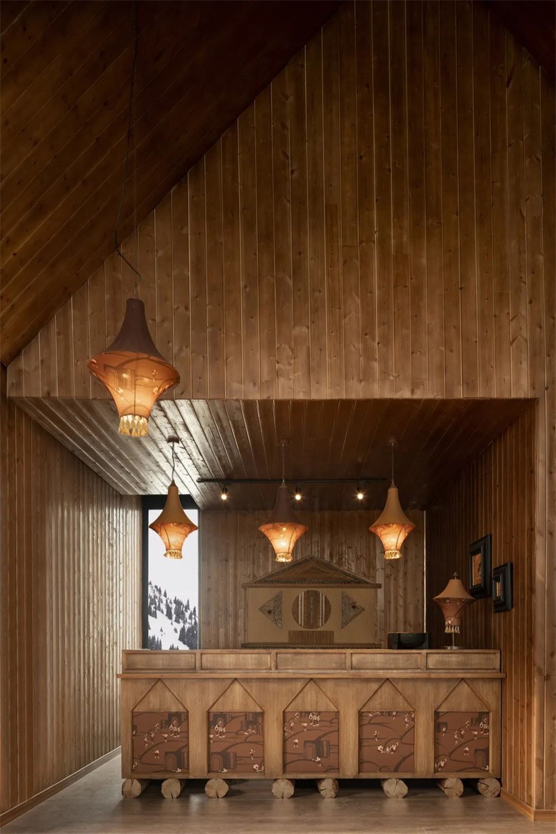 雪山牧歌  喀拉峻花間營·云馳谷民宿酒店設(shè)計