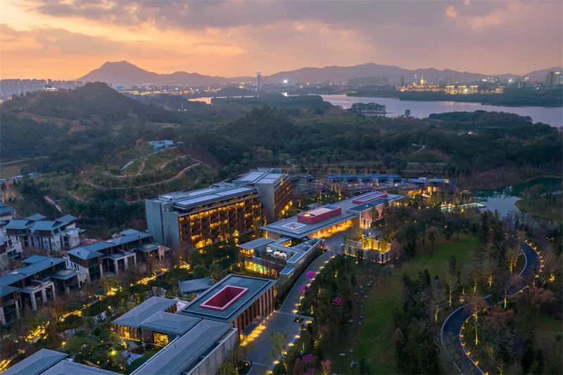 東方嶺南文化  東莞松山湖悅榕莊酒店設(shè)計(jì)案例