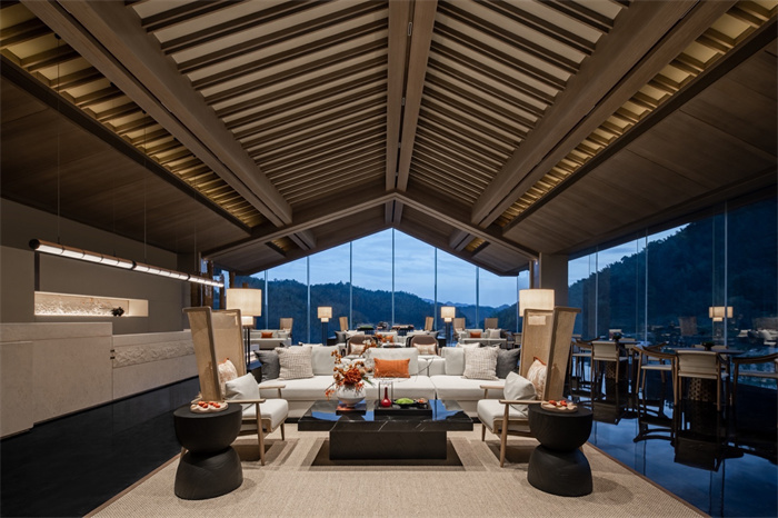 依山傍水  明月川 ? 云孚里云宿溫泉酒店設(shè)計方案