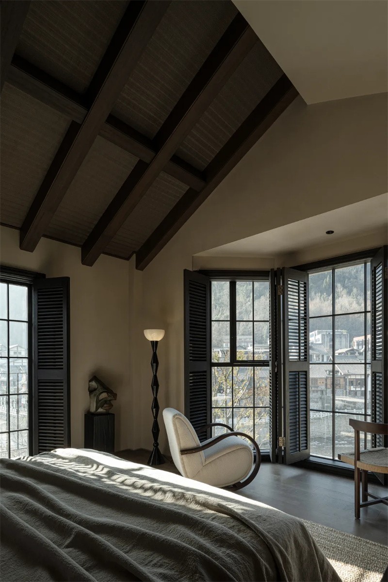 成都西嶺雪山下若見·汐中古風民宿設(shè)計方案