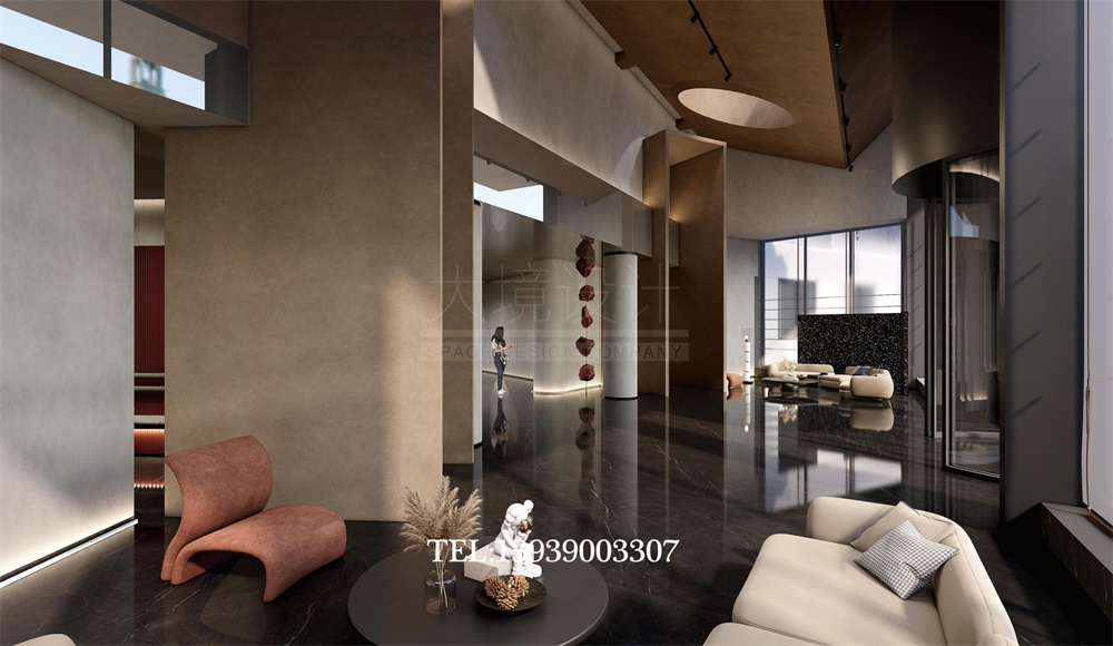 太原華明灣洗浴酒店翻新改造設計案例-大堂設計