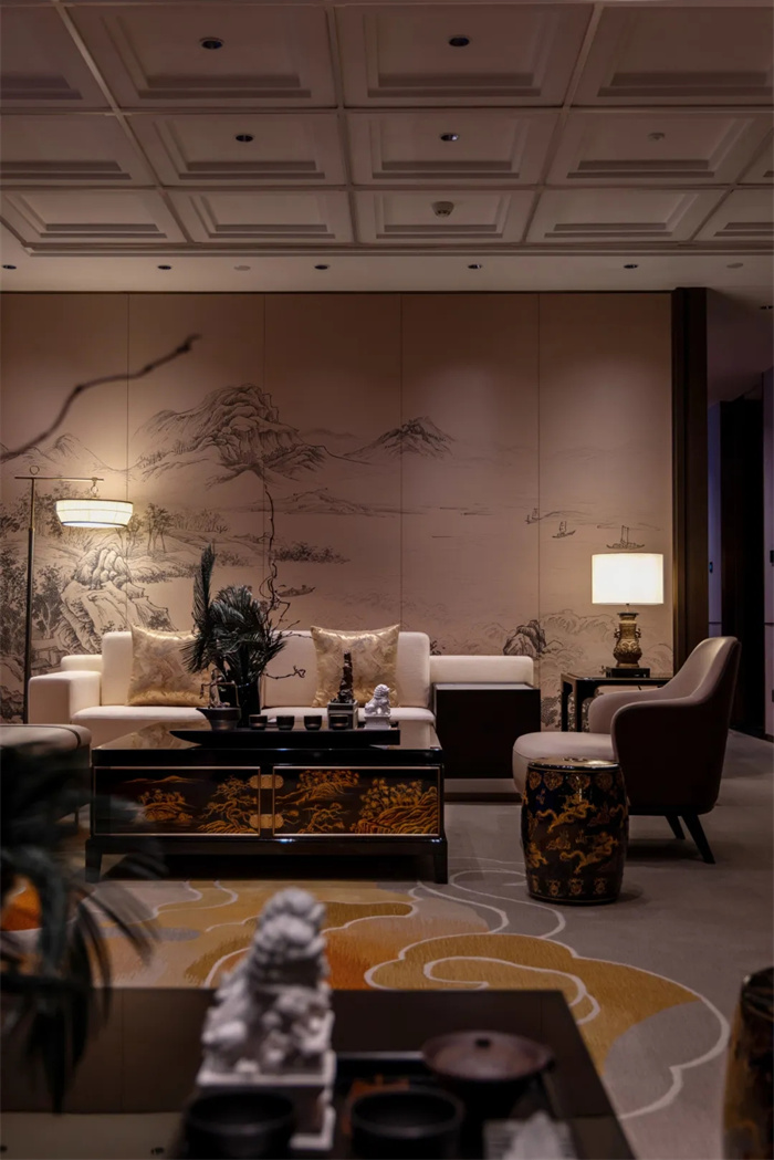 山西晉澤昌晉商文化國風酒店裝修設計方案